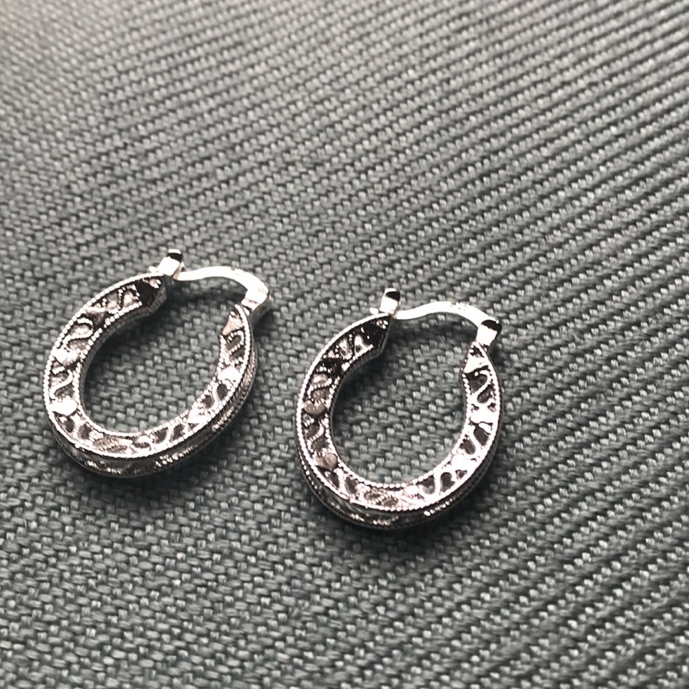 Sterling silver earrings